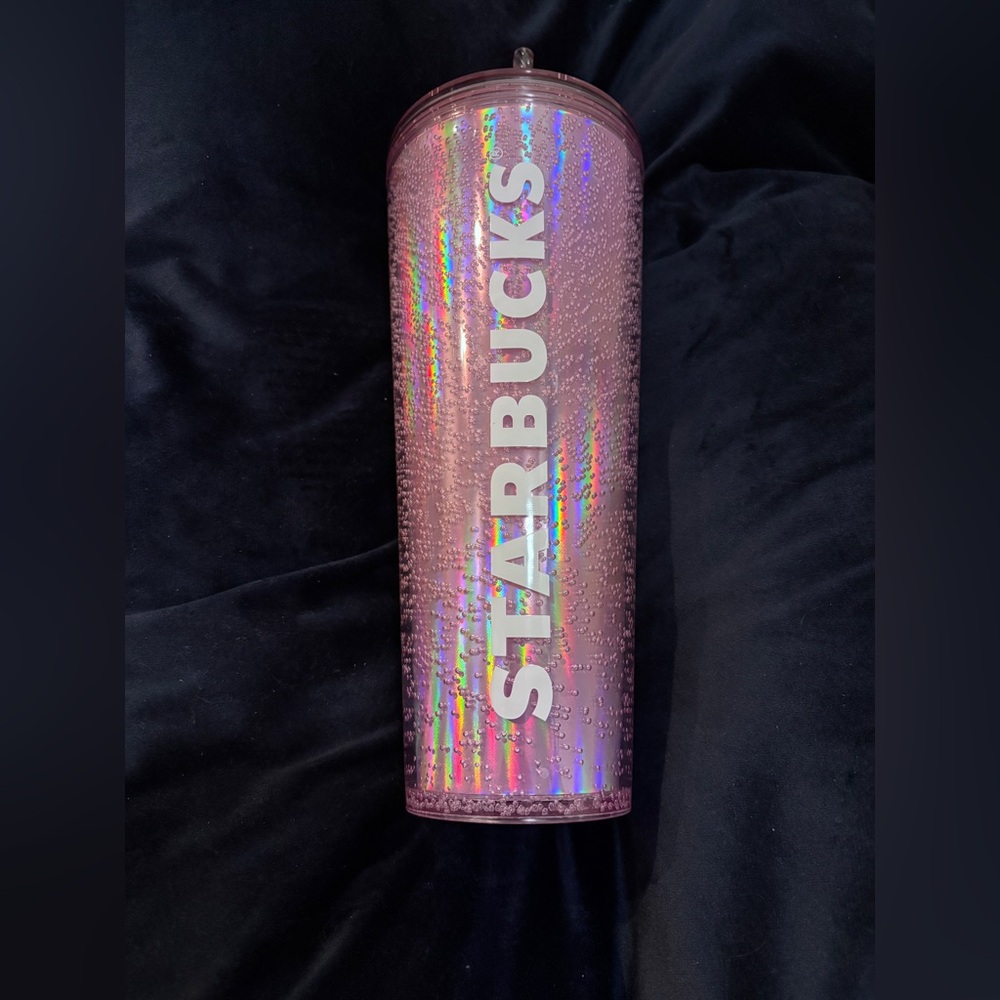 Starbucks Pink with Bubbles Venti Cup 24oz